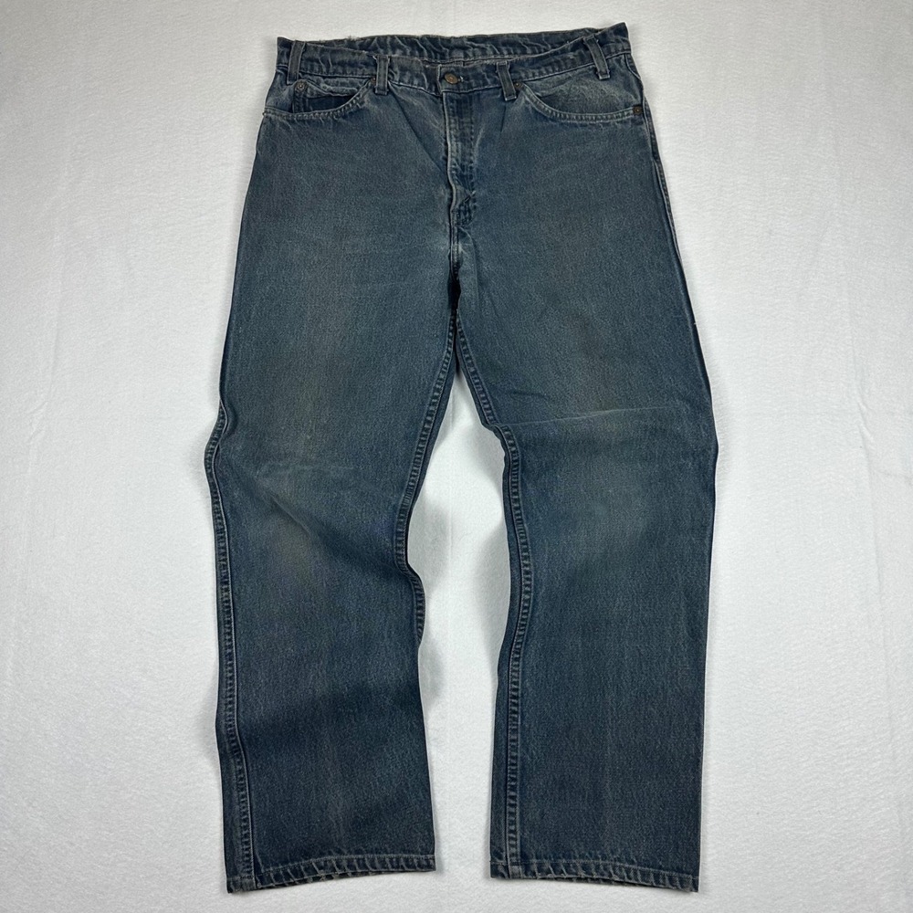 Vintage‎ Levis Black Tabs Faded Regular Fit Jeans Size 32 x 29